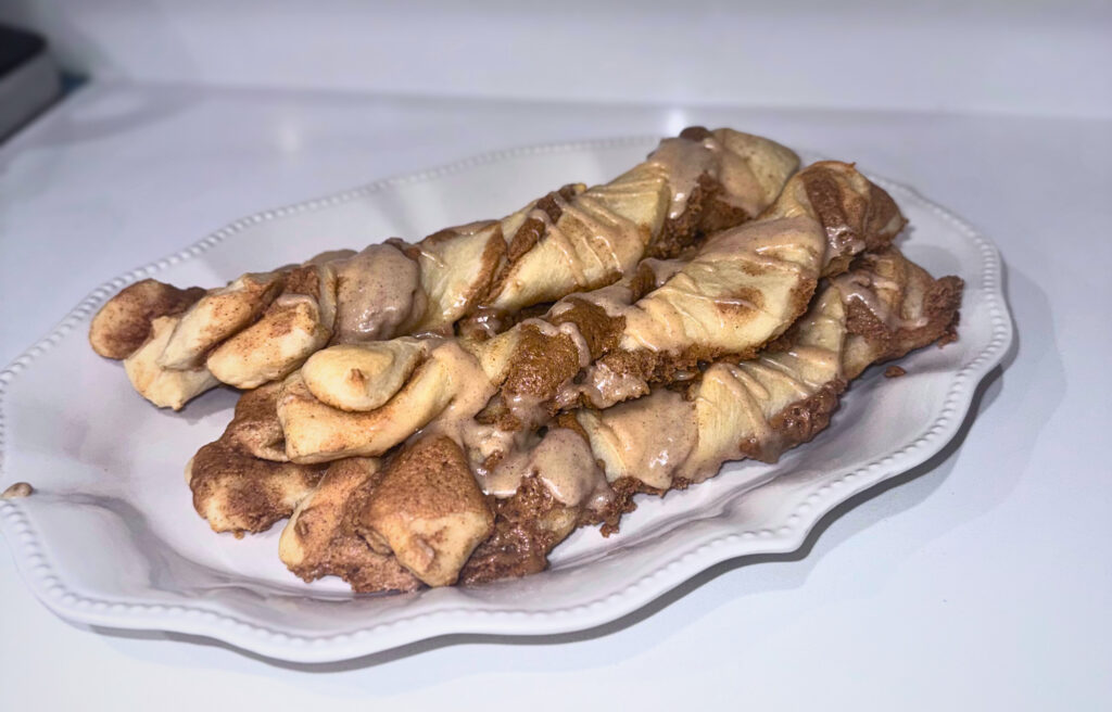 Sourdough Peanut Butter Twists