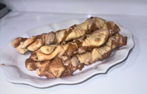 Sourdough Peanut Butter Twists