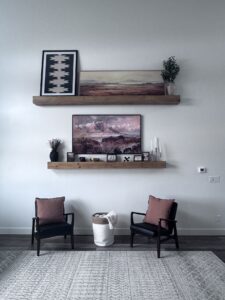 Large Floating Shelves